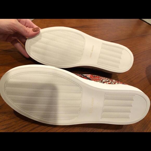 NEW Isabel Marant Meastee Slip On Bandana Print Sneakers 40 10 10.5 - Picture 4 of 6